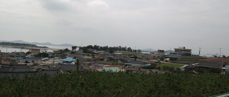 송현 마을 전경